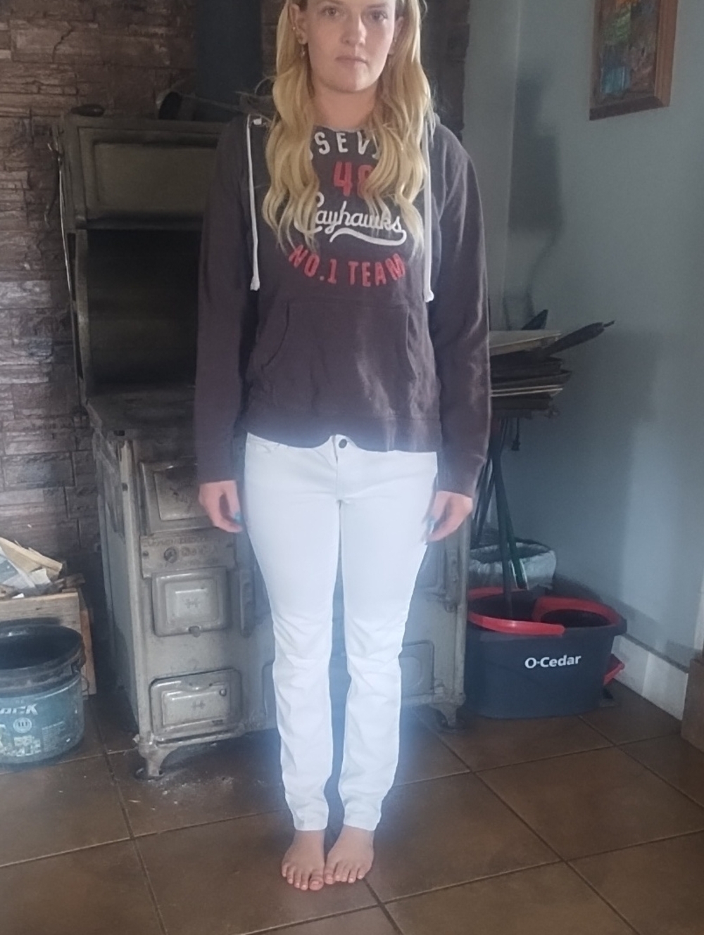 Prana White Skinny Jeans for Women Size 6